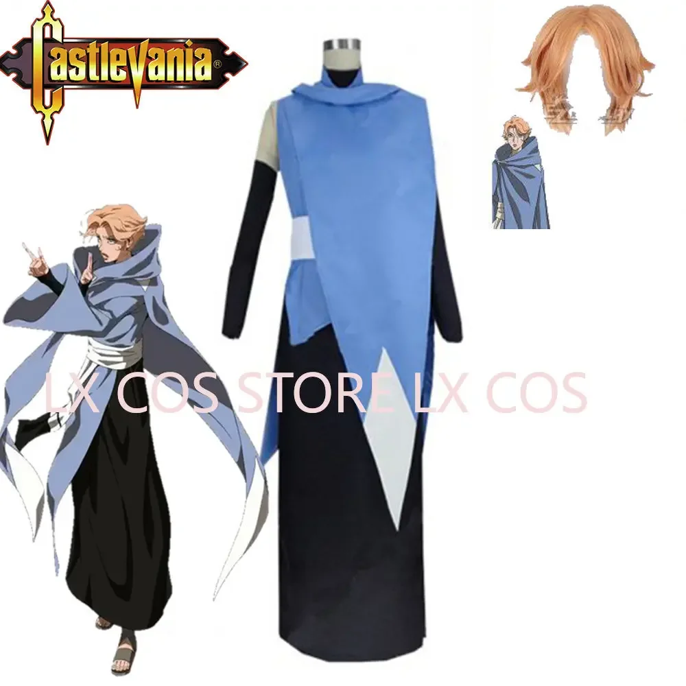 Castlevania Cosplay Sypha Belnades Dress TV Cosplay Costume Adult Deluxe High Quality Custom Made Anime Movie Halloween