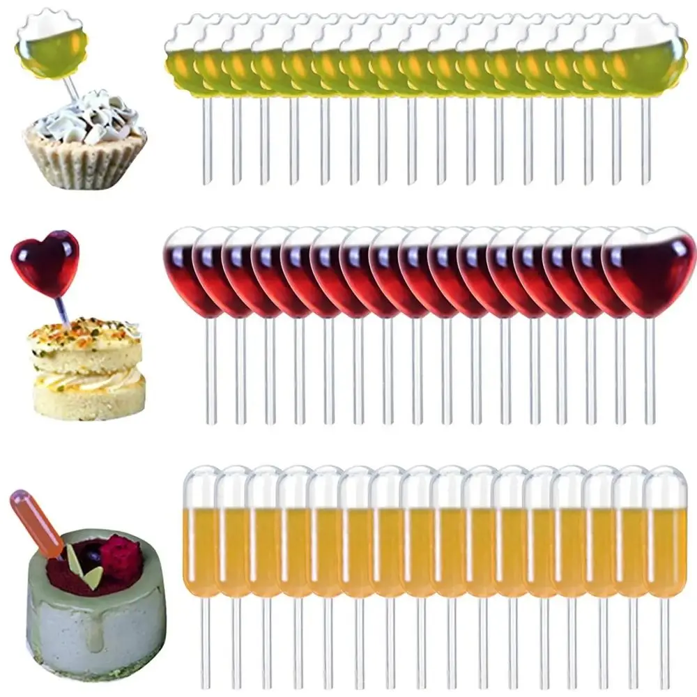 Mini Macaron Cupcakes Sauce Squeeze Ketchup Squeeze Dispenser Cake Decor 4ml Transfer Pipettes
