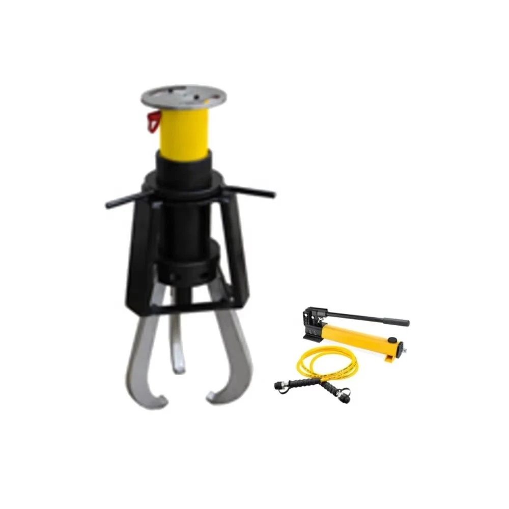 50T Automatic Lifting Hydraulic Gear Puller Bearing Tools Steel Material for Crimping Hydraulic Puller Tools