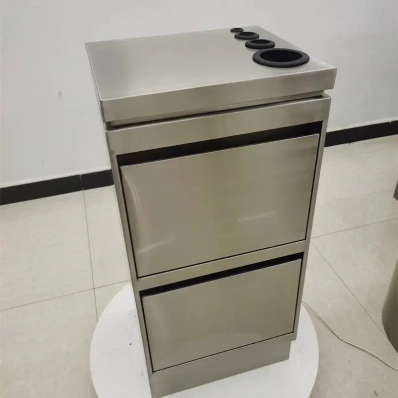 Carro de peluquería de Metal, barbería, esteticista, salón de tocador, Werkzeugwagen comercial, muebles bonitos YN50ST