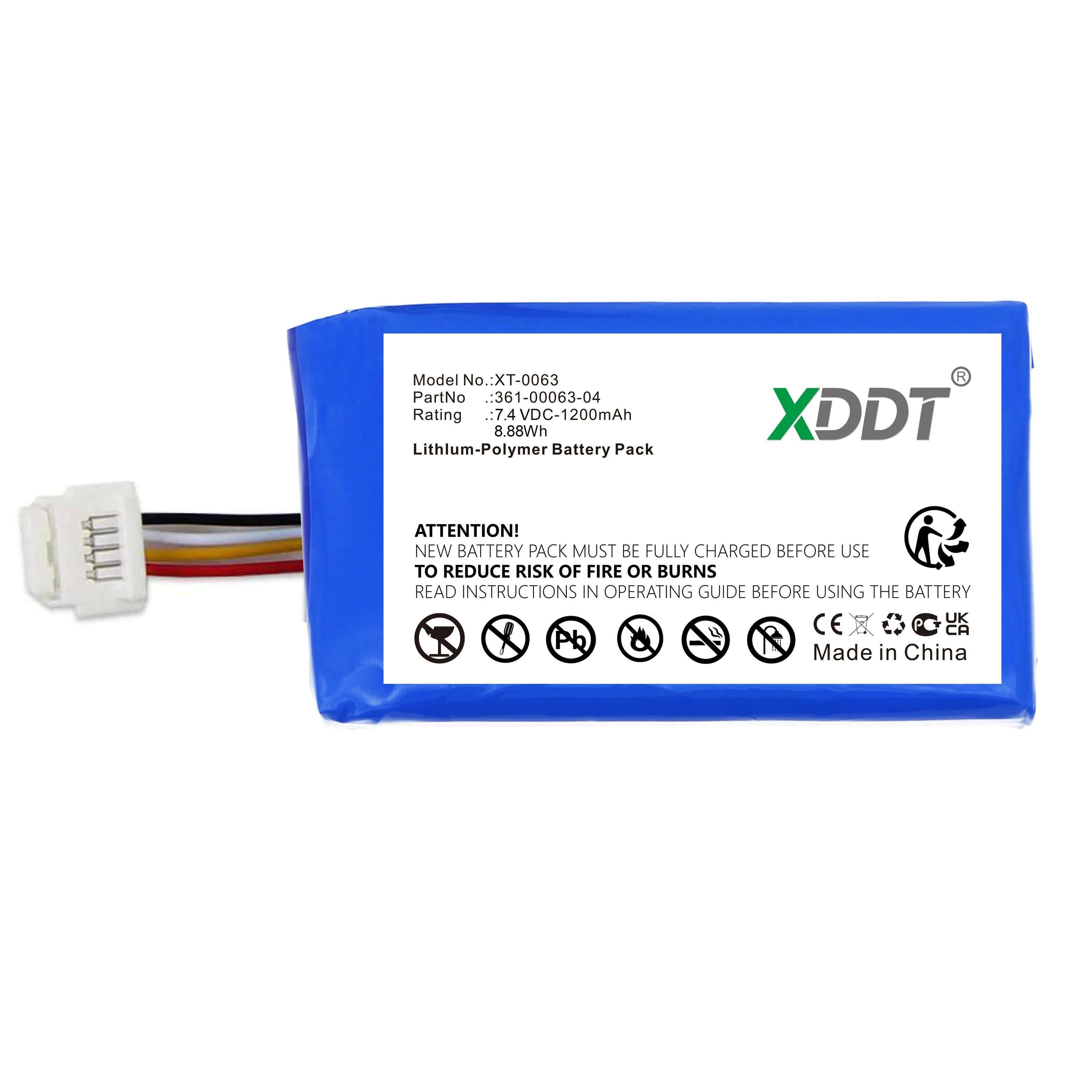 High Quality Replacement Battery For Garmin BMW Motorrad Navigator 5 6 361-00063-00 361-00063-04 Rechargeable Batteries