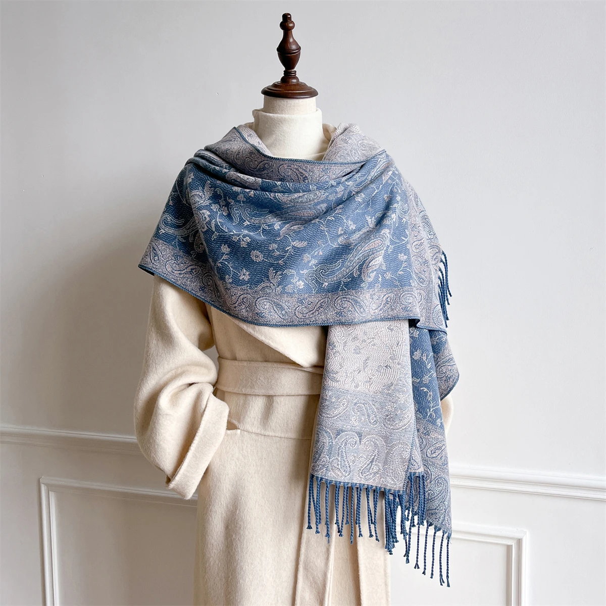 Рисунок 3 - [T823] Зимний теплый толстый жаккардовый