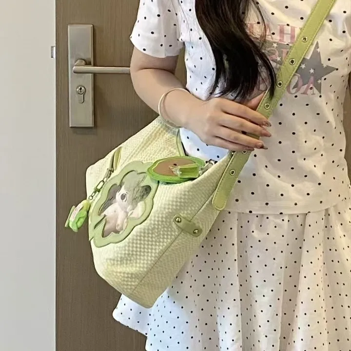 Remote Flower Small Food Lta Bag 10cm Baby Two-dimensional Tote Bag Large Capacity Commuter Shoulder Messenger Bag Female 4