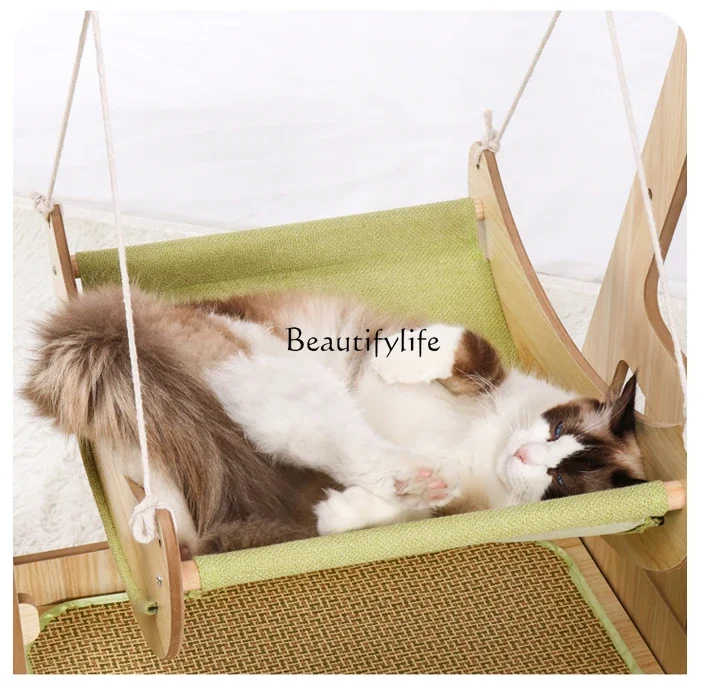 4Pet recliner toy double layer vertical cat scratching board sofa swinging cat scratching pad cradle