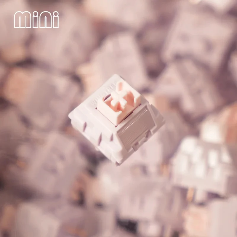 Xilan Twilight Silent Linear Switch 35g 40g 45g Pre-Lubed POM Stem PC Top PA66 Bottom 5Pin WingTree LICHICX for MX Keyboard
