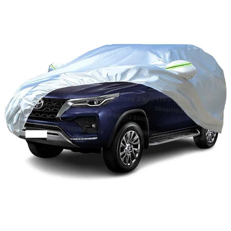 For Toyota Fortuner Car Cover Outdoor Protection Covers Snow Sunshade Waterproof Dustproof Exterior UV Car Accessories