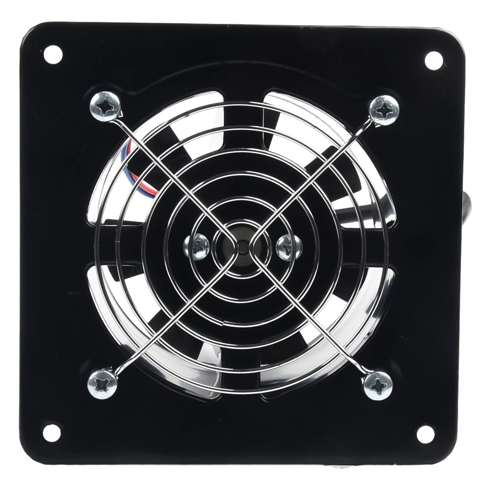 4inch Industrial Ventilation Axial Exhaust Fan with Metal Frame Copper Motor for Warehouse and Restaurant Ventilation