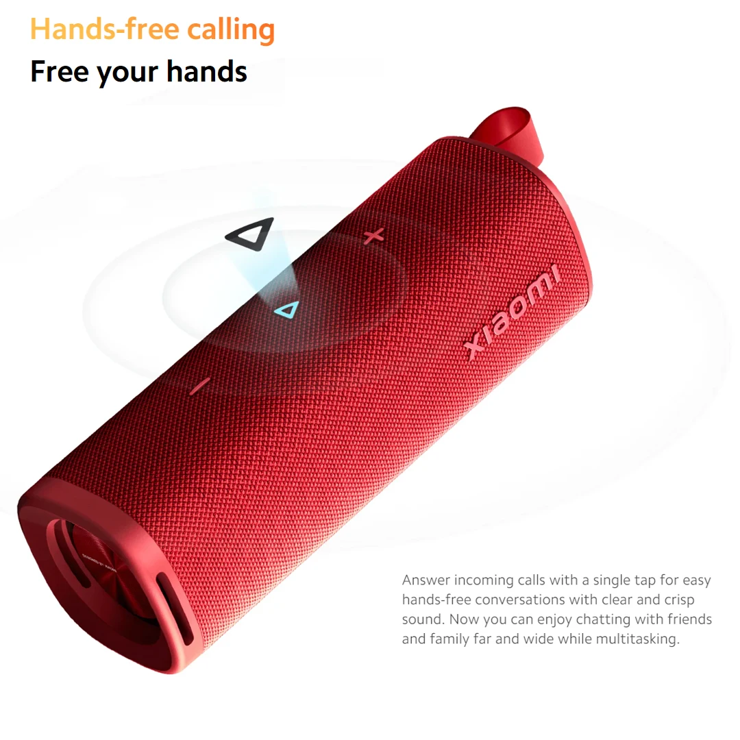 Xiaomi Sound Outdoor 30W سمّاعات لاسلكية حقيقية بلوتوث 5.4 IP67 مقاومة الغبار والماء 12 ساعة عمر بطارية طويل للغاية