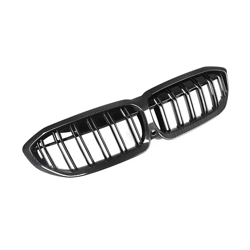 

Used for the 19-22 BMW 3 Series G20 Early Dry Carbon Fiber Grille Dual Line Replacement Body Kit