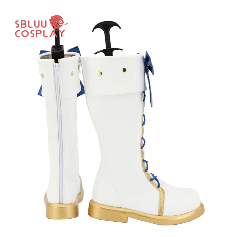 SBluuCosplay Tori Himemiya Scarpe Cosplay Stivali su misura Festa di Halloween