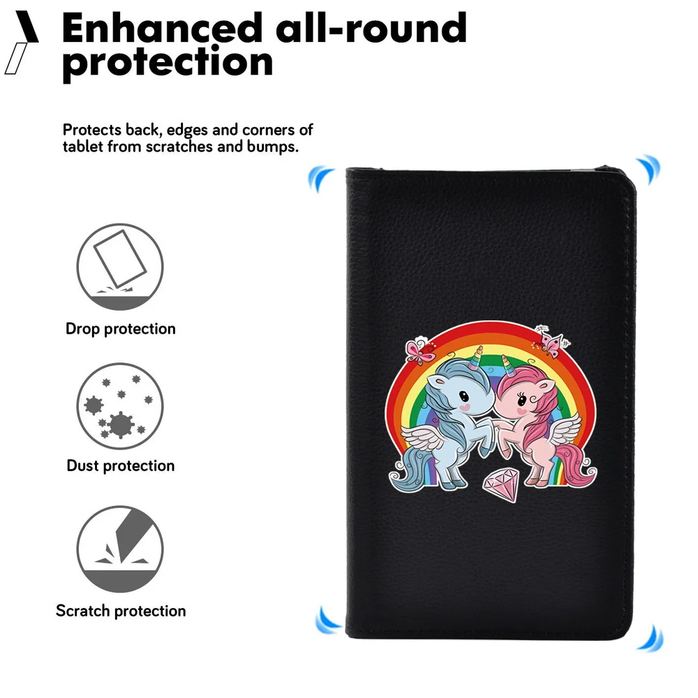 Чехол для планшета с поворотом на 360 градусов для огня 7 5-го поколения/огня 7 7-го поколения/огня 7 9-го поколения, Регулируемый складной чехол-подставка