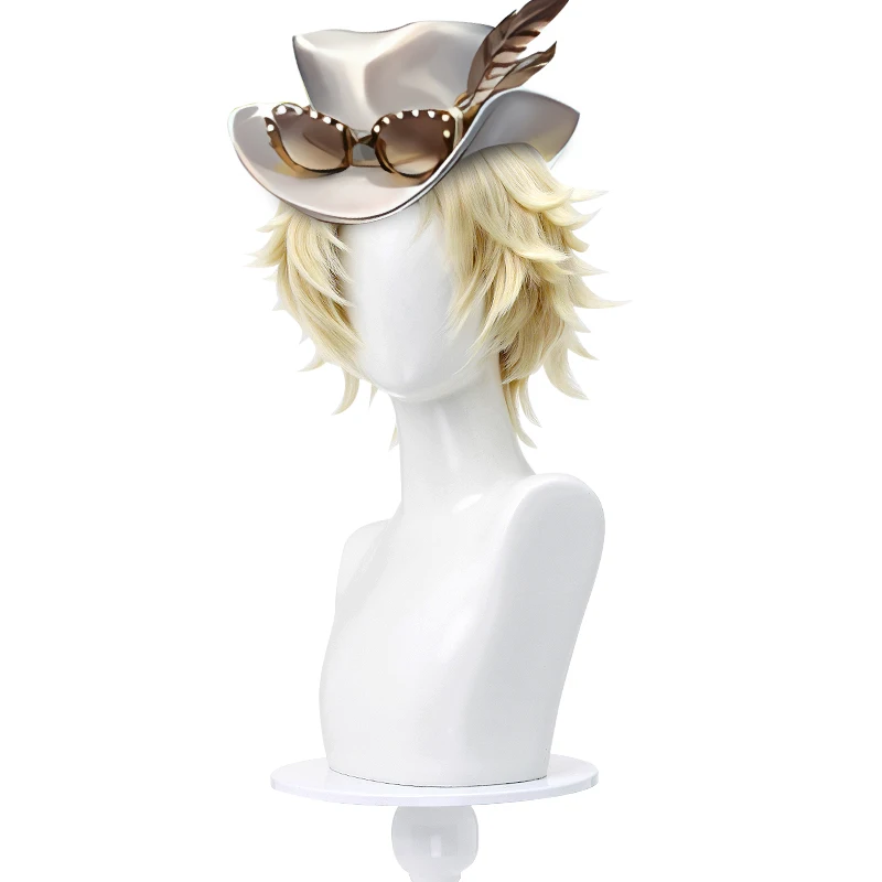 Nuevo juego Identity V Norton Campbell/Prospector Cosplay peluca Halloween Navidad juego de rol fiesta cómic exposición gorra gratis