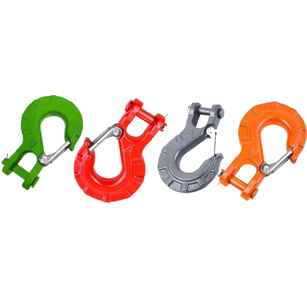 35000Lbs Winch Hook Clevis Rigging Tow Hook Trailer & Latch For Tank300/ATV/Boat/Truck/RV Spring-Loaded 4x4 Accessories