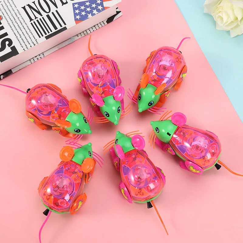 

Novelty Funny Children Light-emitting Toys Fun Simulation Pull Wire Flash Mouse Creative Pranks Scary Light-emitting Toys