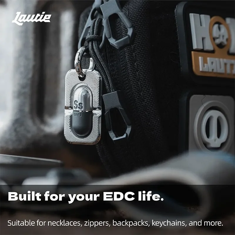 LAUTIE Capsule Pendant EDC House series Fidget pedant necklace for adults decompression