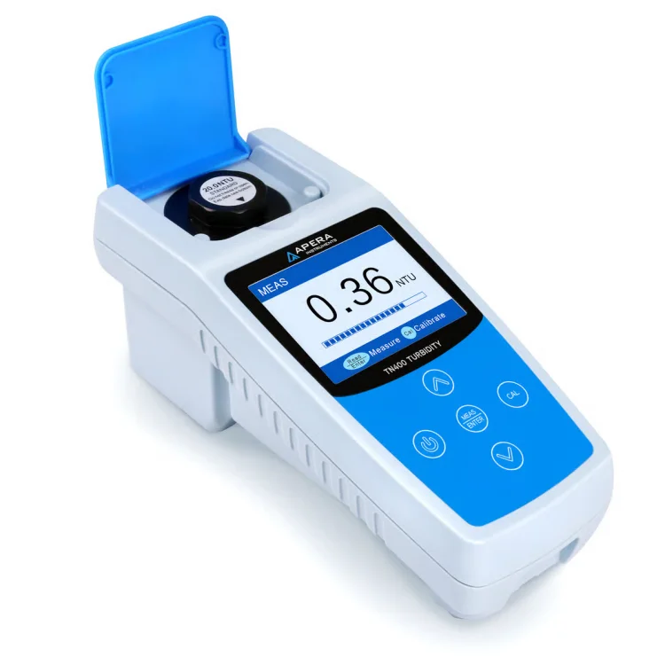 

Veidt Weighing Apera TN400 Lab Digital Data Sets Portable Turbidimeter Nephelometer Handheld Turbidimeter Turbidity Meter Tester