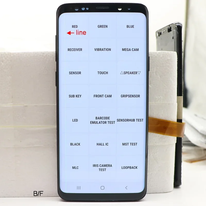 Tela de toque lcd super amoled para samsung galaxy s9 plus, g965f, g965, 100% super amoled, para s9 + g965u