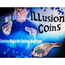 Magic Tricks ILLUSION COINS TOP QUALITY Coin Magic Magia Magie Magicians Props Close Up Illusions Gimmicks + Tutorial