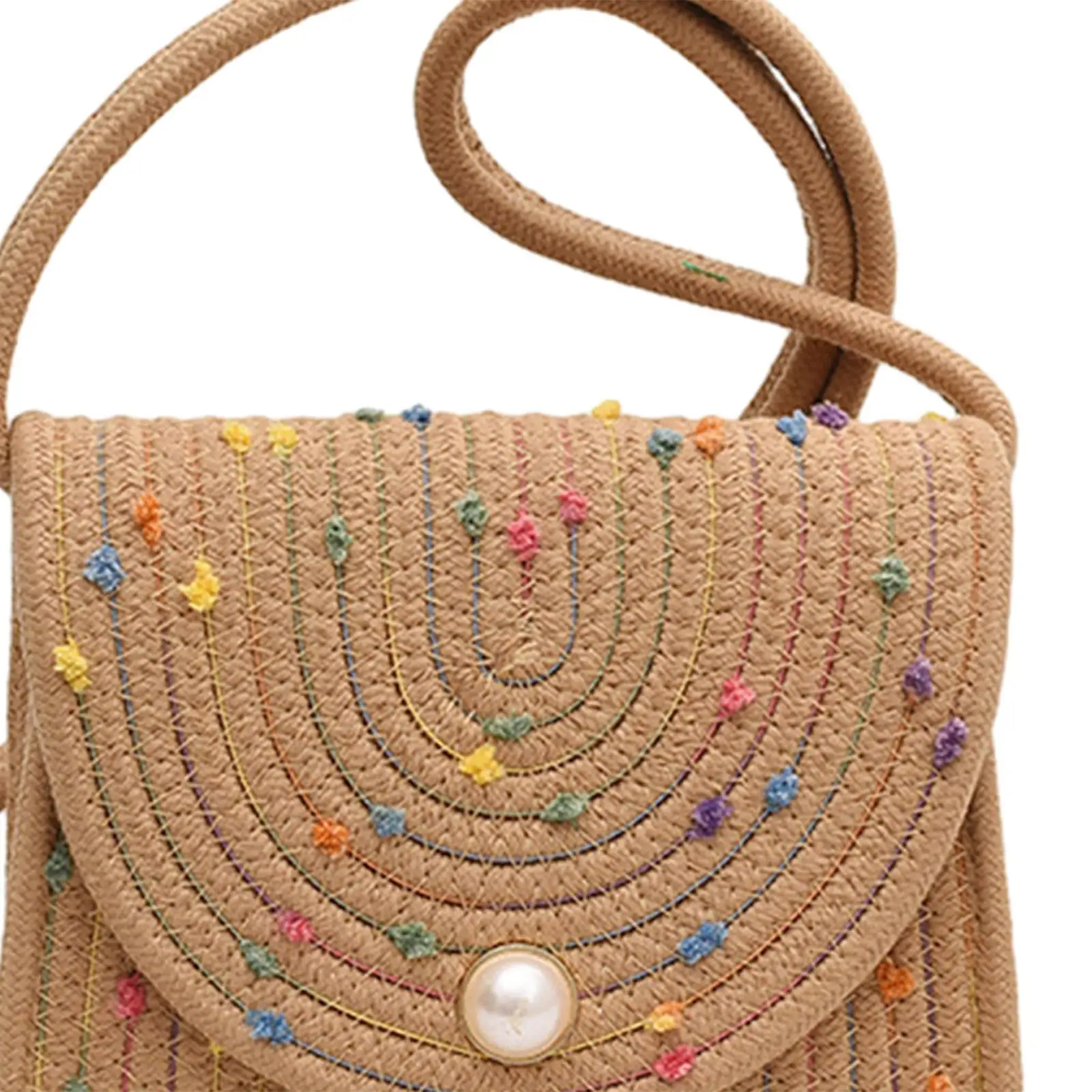 Bolsa Crossbody portátil para mulheres, Beach Tote, ao ar livre, primavera, verão