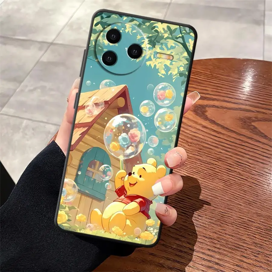 Disney Winnie The Poodle Soft Back Phone Cover Case for Xiaomi Redmi 13C K60 9A 9C 9T 12 10 A5 A1 A2 Plus K40 K50 Gaming 12C