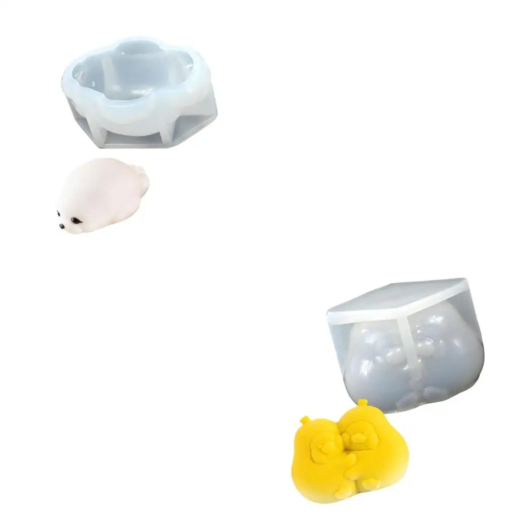 Lovely Animals Silicone Molds Fondant Chocolate Molds Mousses Cake Mold