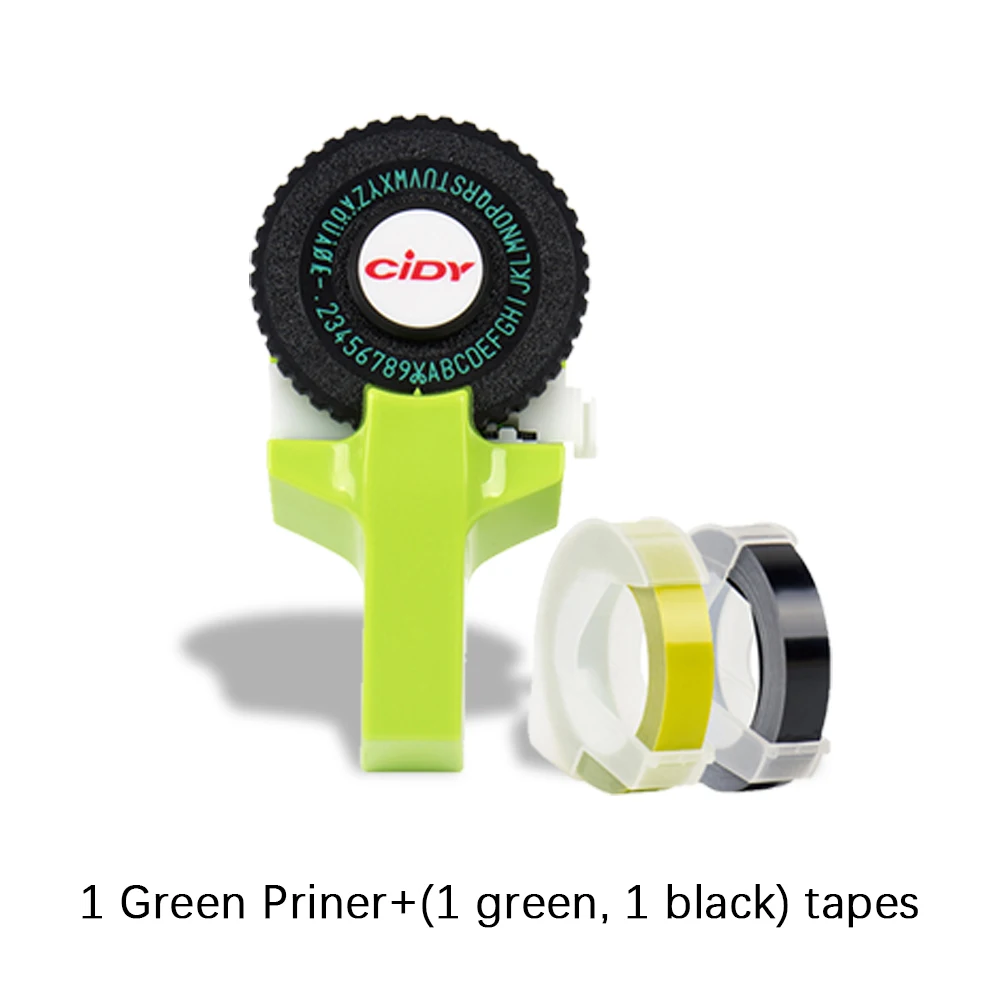 Variant: green maker and tape