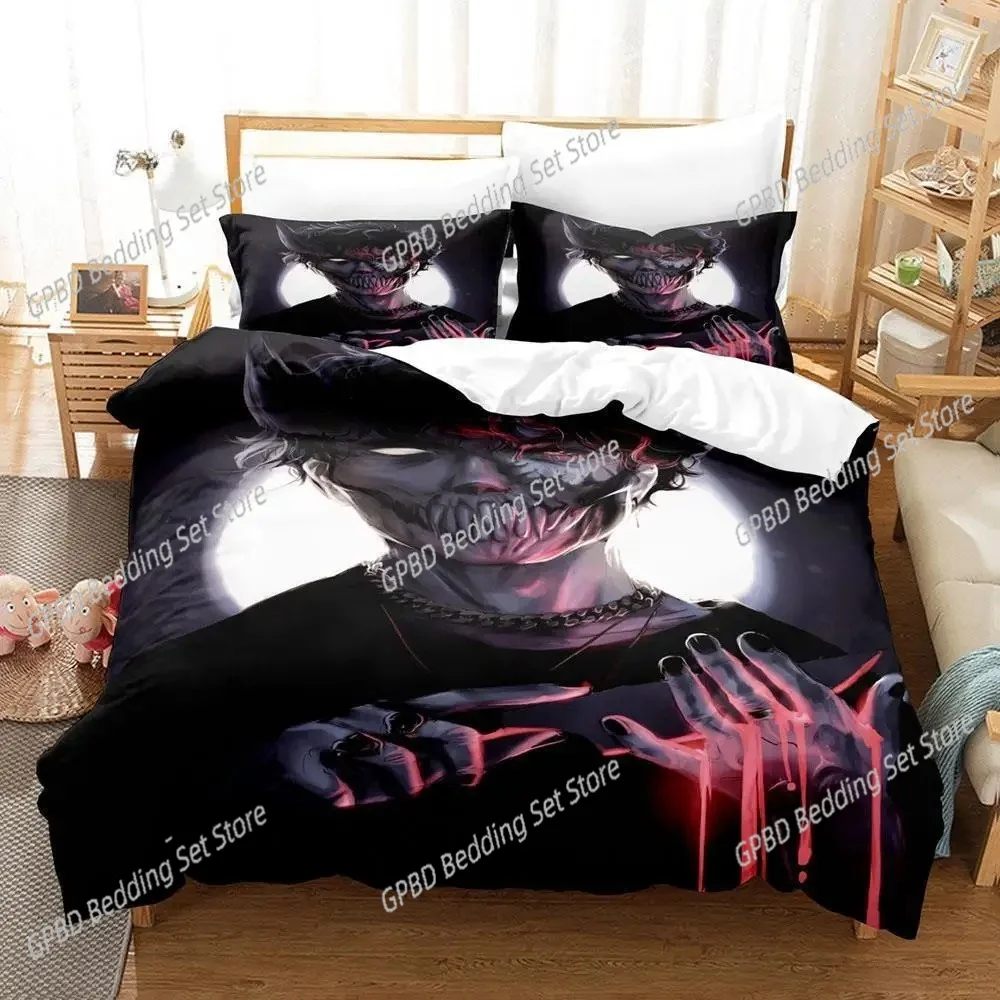 

Fashion Corpse Husband Bedding Set Single Twin Double Queen King Cal King Size Bed Linen Set
