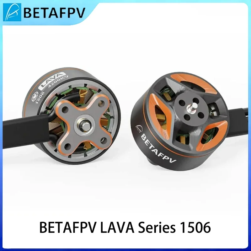 

BETAFPV LAVA Series 1506 4200KV Brushless Motor for Racing Drone UAV 34mm/80mm Cable Length Accessory