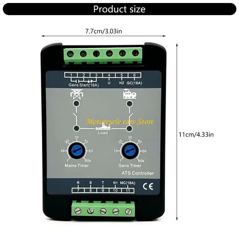 Controller Genset U75F Switch trasferimento automatico Controllo Moduleautomatic Switching tra rete e generatore