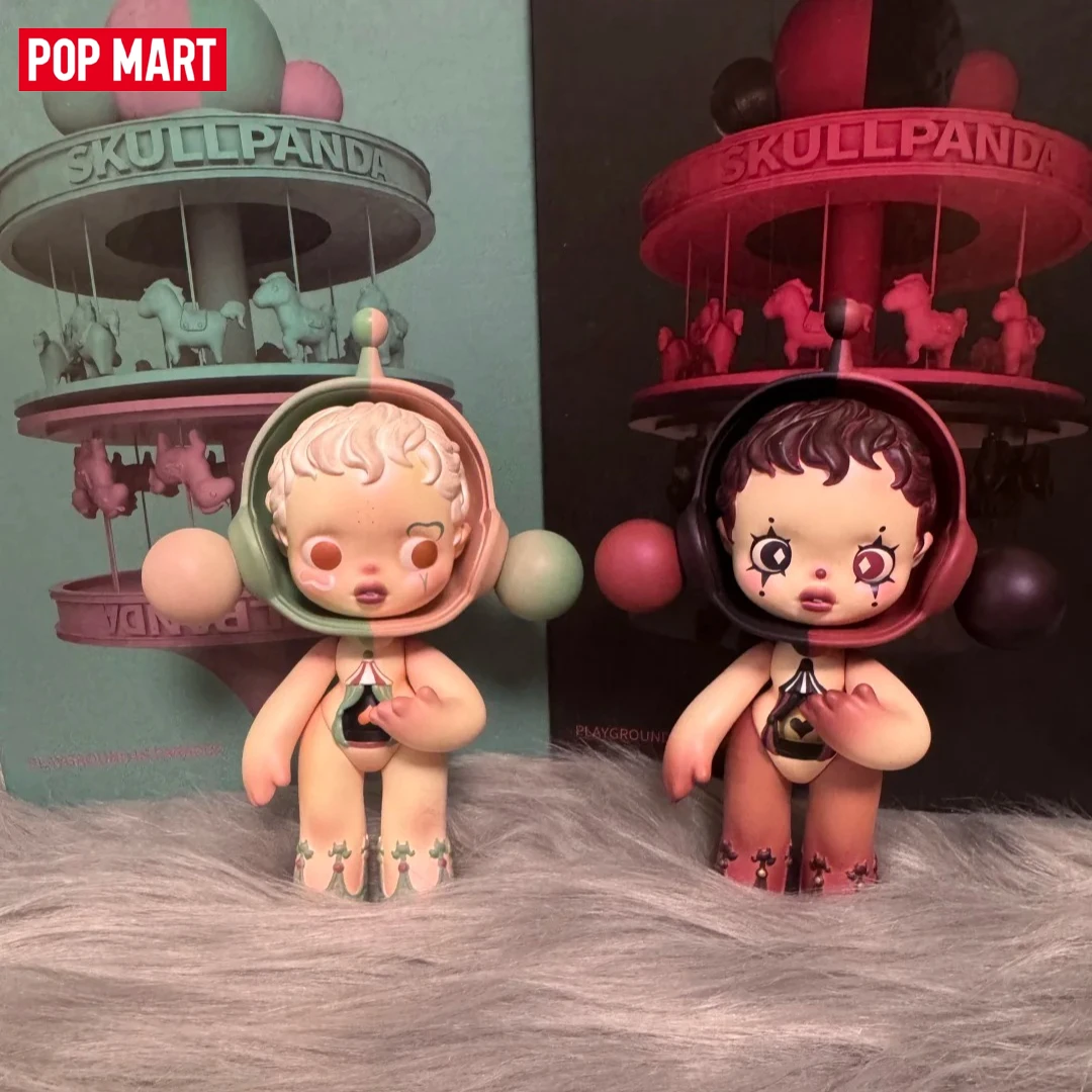 

Genuine POP MART Skullpanda Baby Hidden Realm Shadow Fall Lost Messenger Series Limited Edition Action Figure Collection Gift