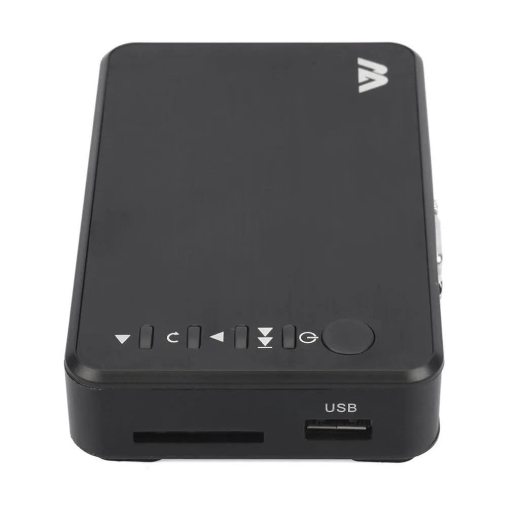 Hot Full HD Media Player 1920x1080 Mini Autoplay HDMI-compatible VGA AV USB Hard Disk SD/SDHC/MMC Card F10 External Player