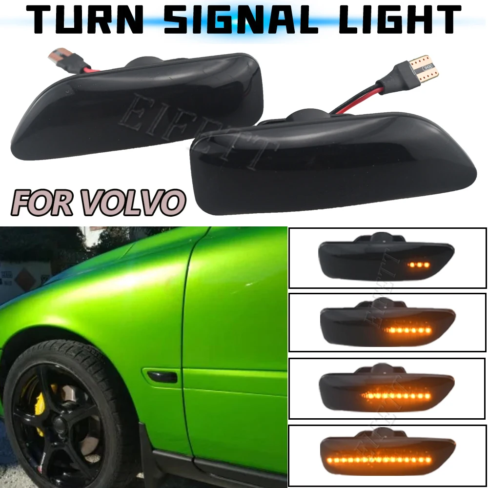 

Для Volvo XC90 S80 XC70 V70 S60 2001- 2009 светодиодный динамический указатель поворота боковое зеркало последовательная лампа мигалка индикатор