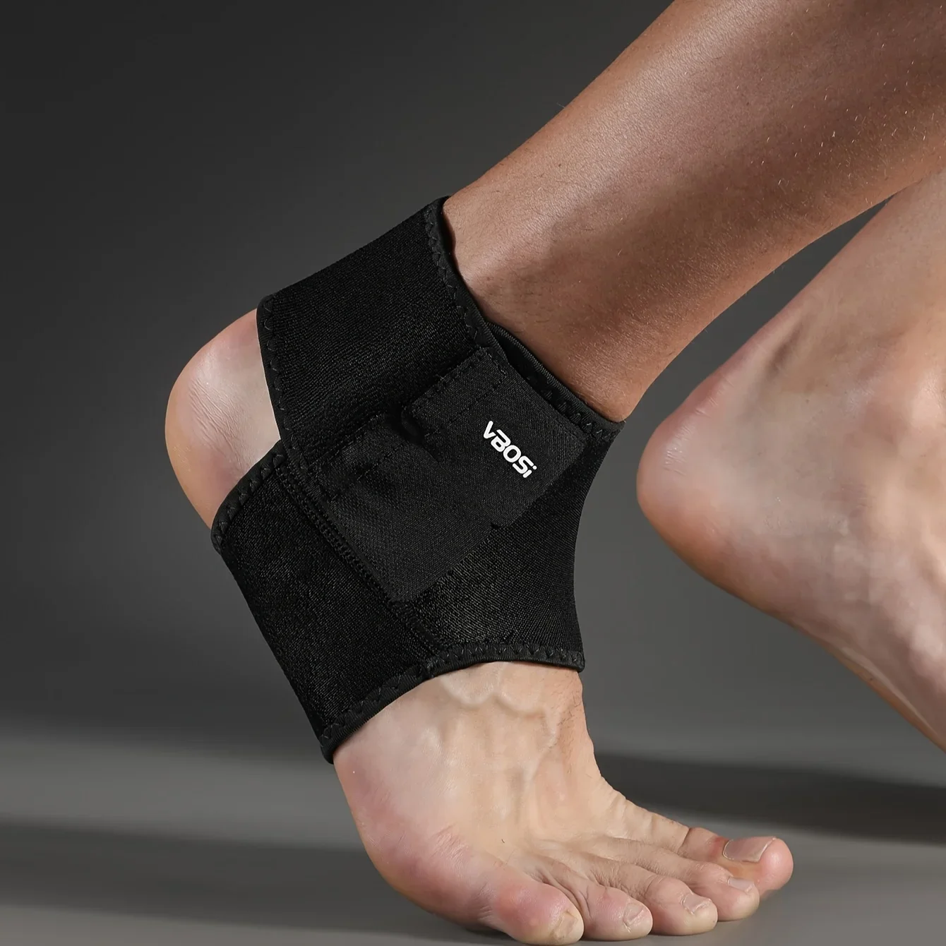 

Ankle Compression Sleeve (1 PCS), Breathable Ankle Brace for Men Women - High Elastic Compression Support for Sprained Ankle