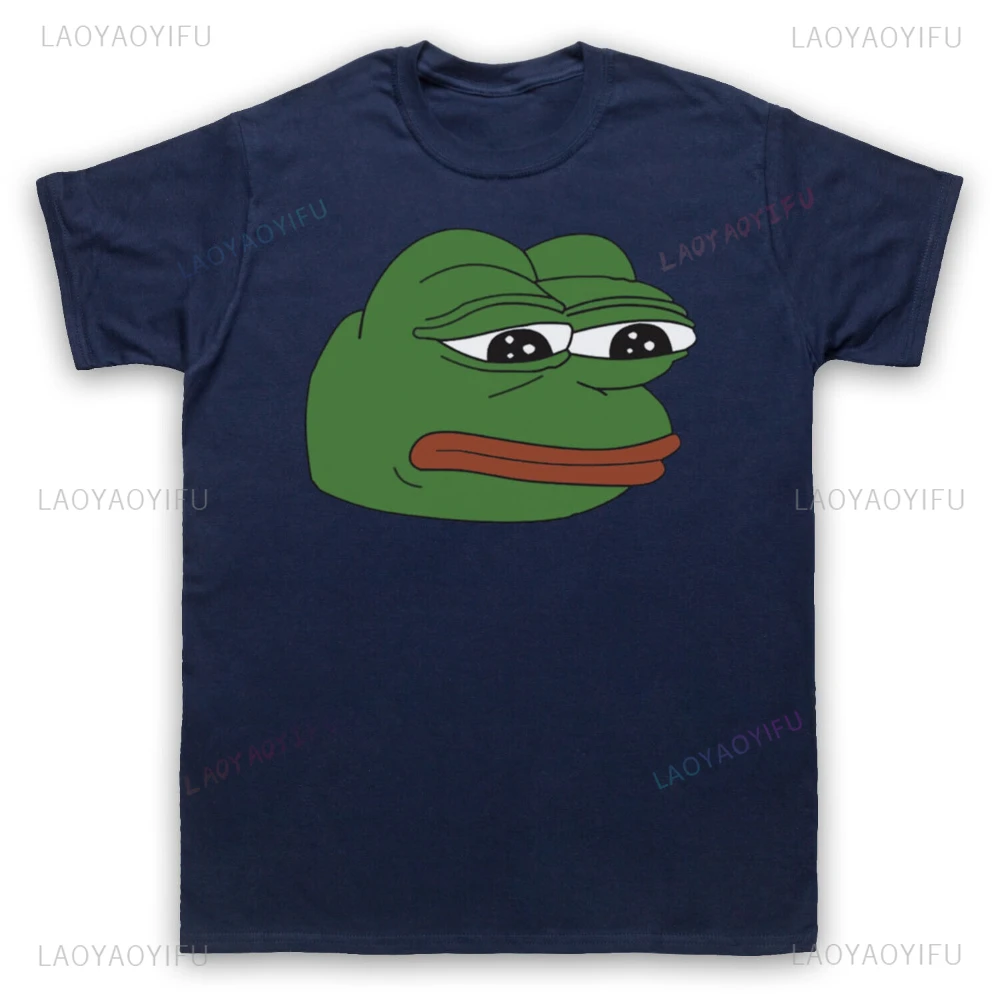 PEPE THE FROG ALT-RIGHT MEME Tops Tee Shirt Cute Funny Pepe Frog Printed T Shirt Tops Gifts for frog Enthusiasts Unisex Tee