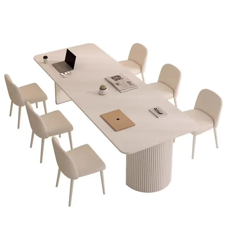 

*Wooden desk luxury writing desk is suitable for home/office, hotel/mall long conference table