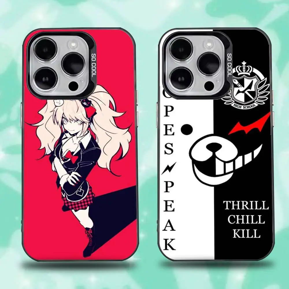 

Danganronpa Phone Case For iPhone 16,15,14,13,12,11,Mini,Pro,E,SE4,XS,MAX Black Candy Matte Cover