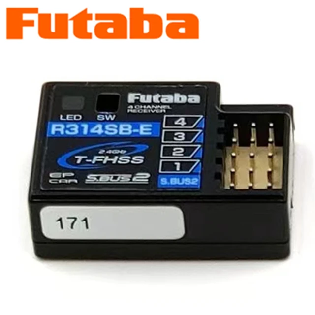 R314sb Futaba 2.4ghz T-fhss Receiver For 4px 4pxr 4pls 4pv 4grs 3pv 7px  Transmitter Radio Two-way High Speed Telemetry Receiver - Parts & Accs - ...