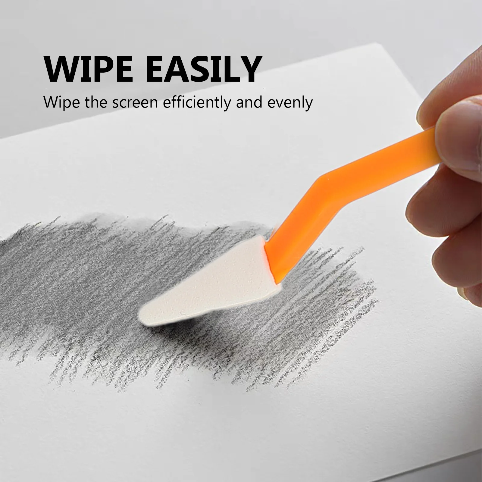 

1Set Sketch Sponge Wiper Correction Tool Easy Install Replace Artist Drawing Supplies Blend Shadows Effects Sketch Sponge Wiper