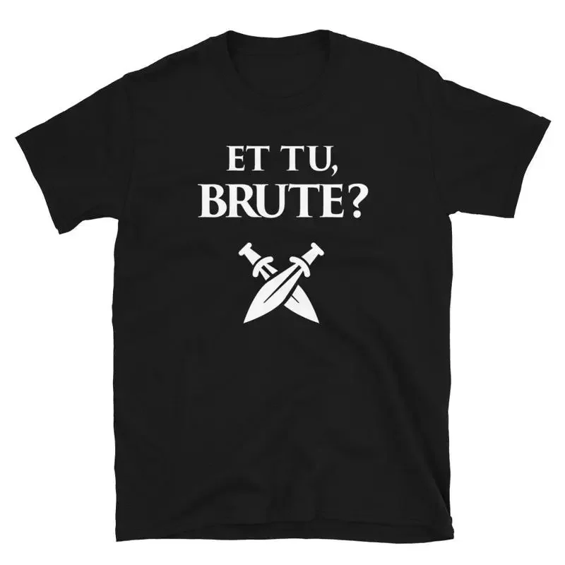Ancient Roman Julius Caesar T Shirt History of Rome Et Tu Brute