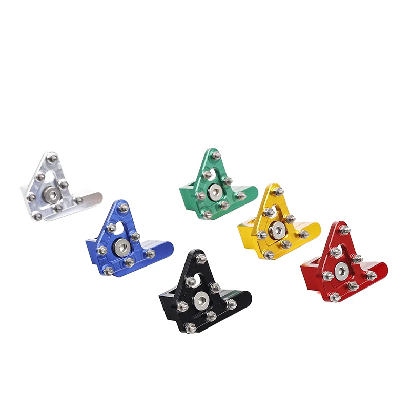 Motocicleta Folding Brake Head Acessórios, Lembrete do pedal do freio traseiro, aplicador para KTM, Kawasaki, Suzuki