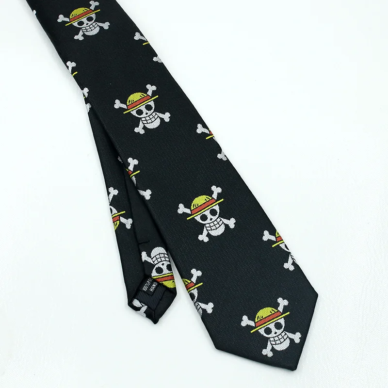 New Pirate King Tie, Pirate Team Skull Head Tie