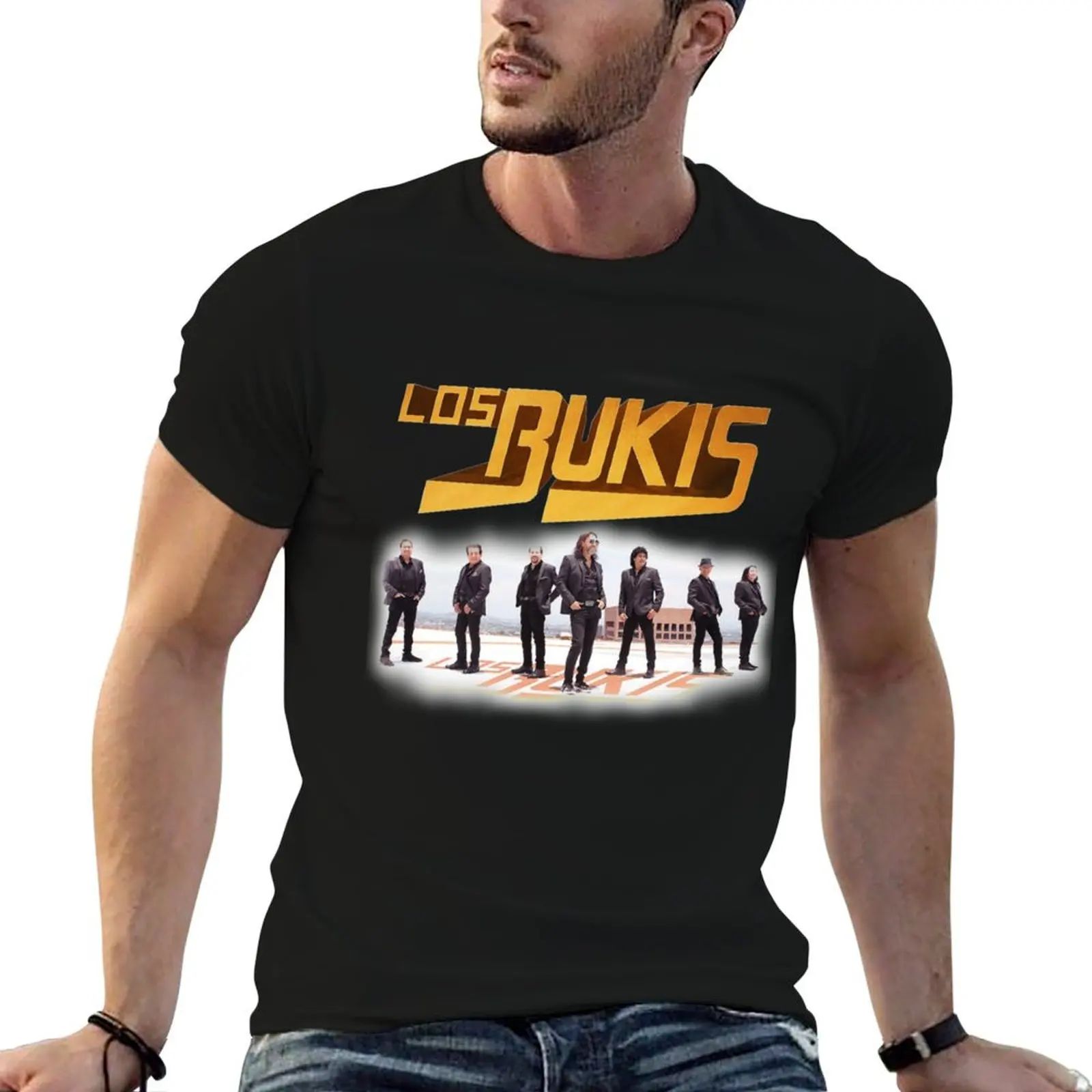 

t T-Shirt for graphic man t - man Lover Los shirts 1975-2021 Bukis Anniversary anime 25 Years shirts