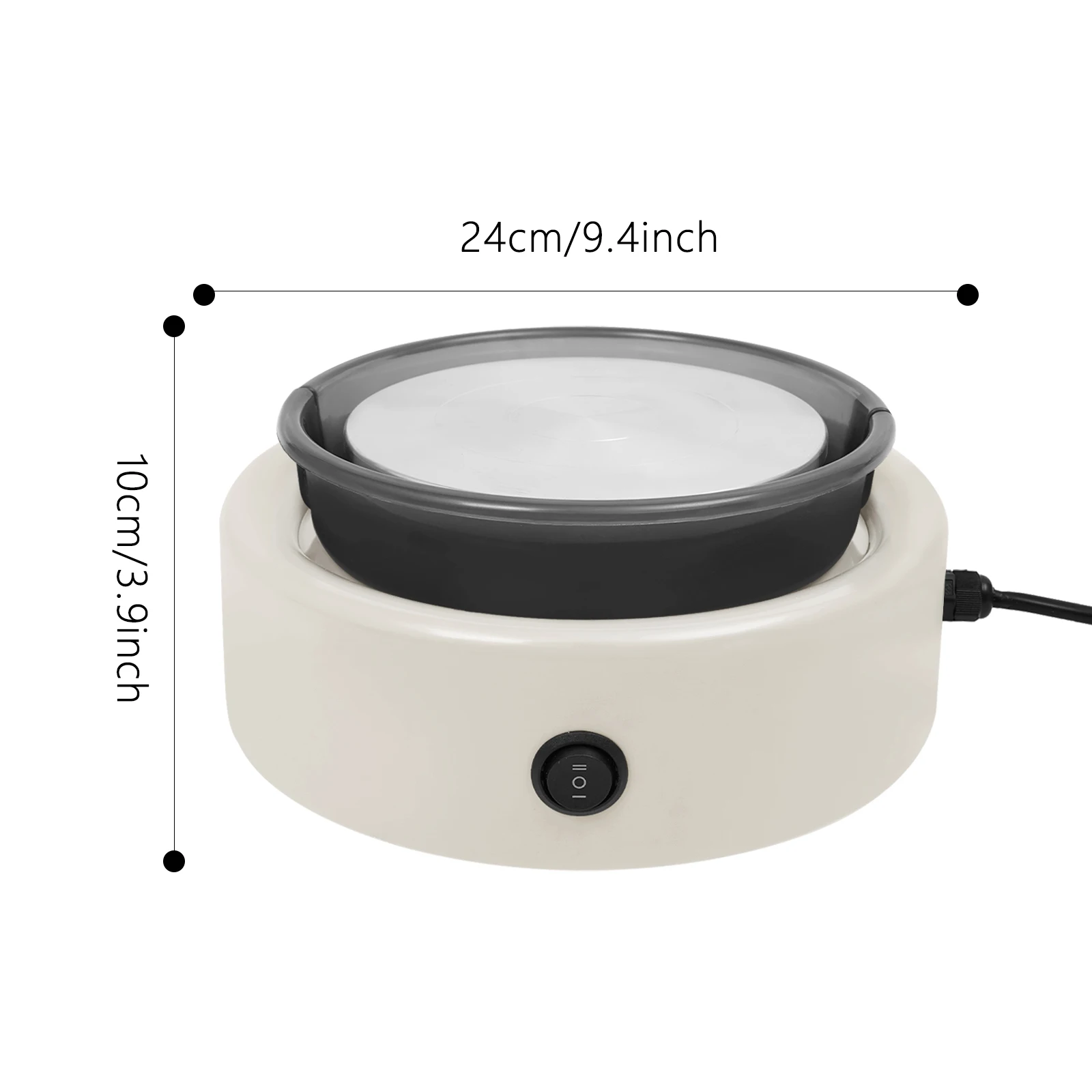 

Мини-гончарная машина мощностью 60 Вт с ножной педалью, мини-гончарная машина для начинающих и взрослых, керамическая машина с регулируемой скоростью