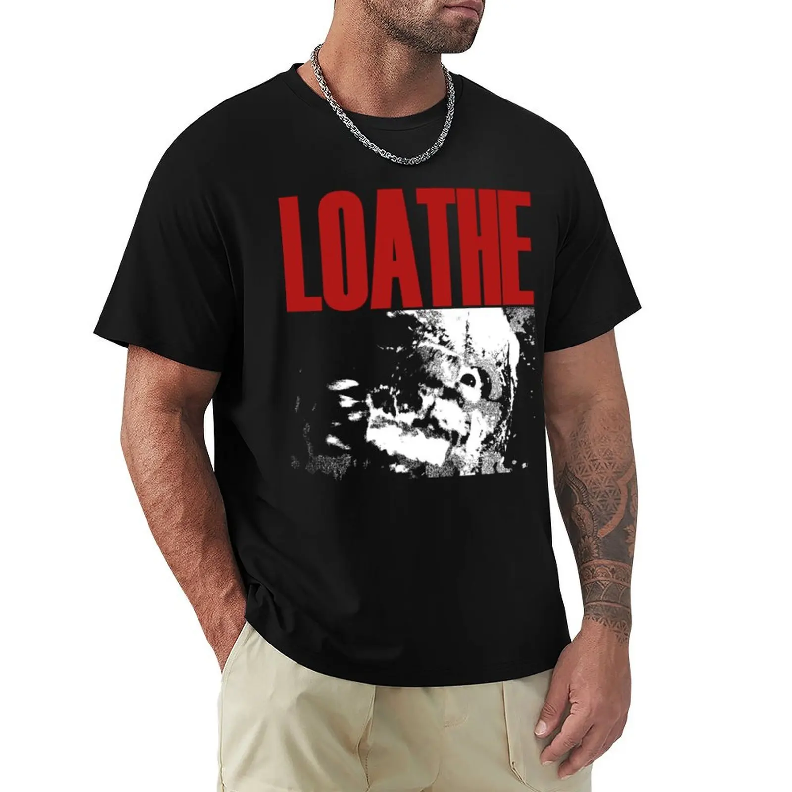 Loathe heavy metal T-Shirt UV Protection Outdoor Tee Shirt