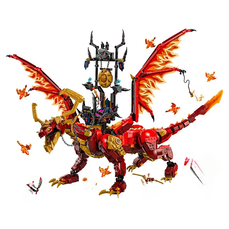 

Creative model; fierce source dragon ornament; educational building blocks for boys; children's toys as gifts