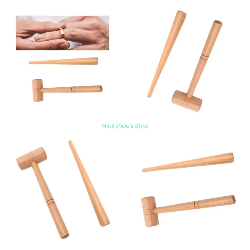 

E15E Jewelry Hammer Jewelry Repair Hammer Rings Making Tool Rings Adjuster