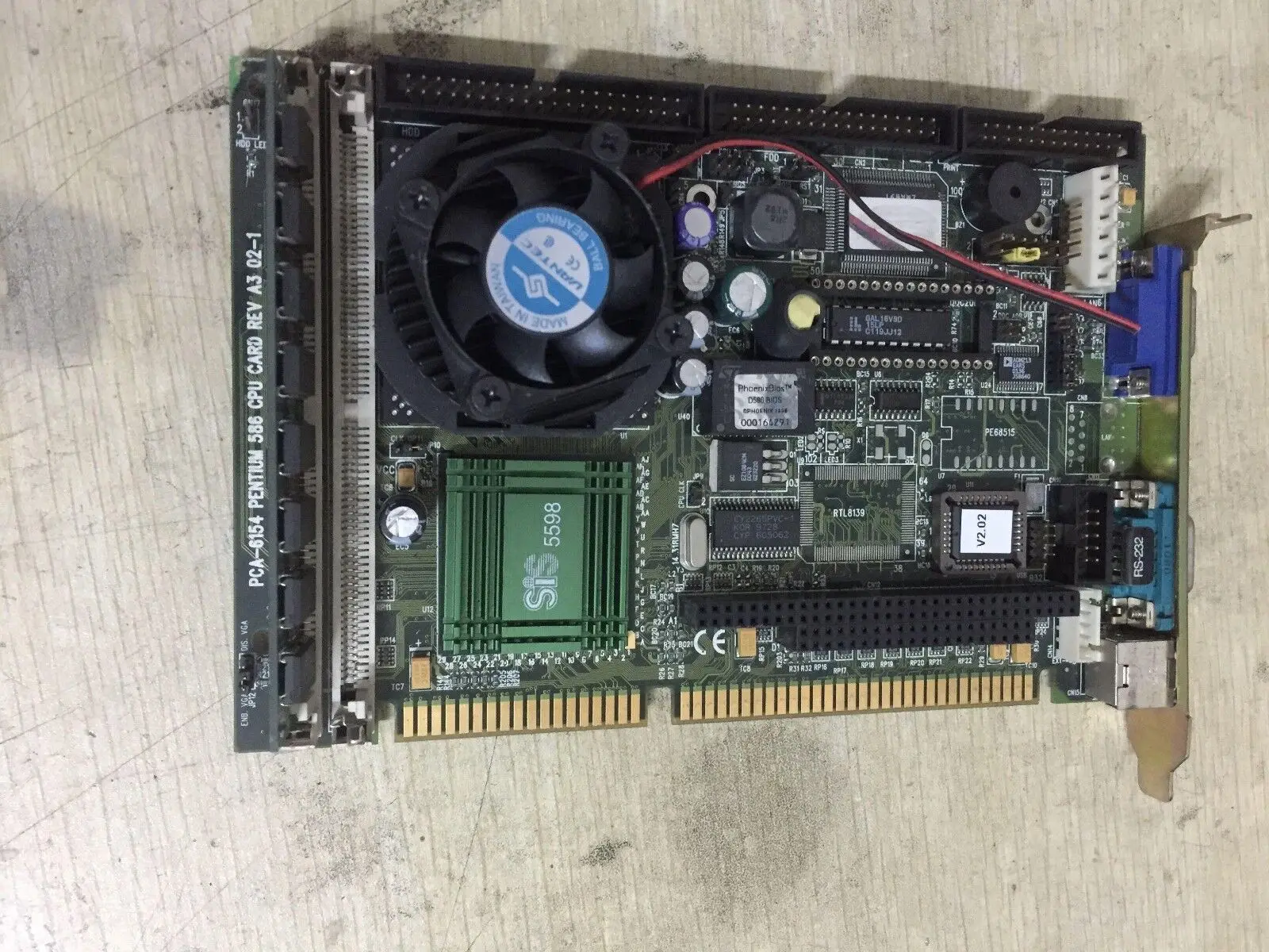 1PC Advantech PCA-6154 REV A3/A4 Motherboard