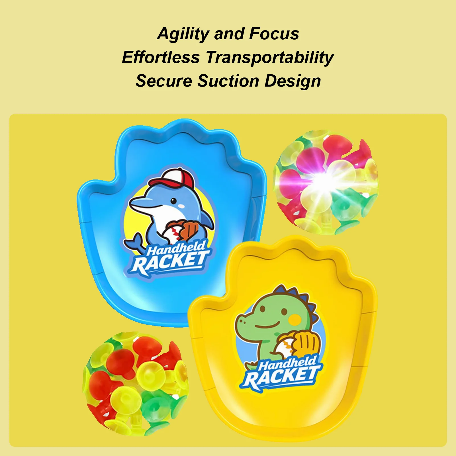 스티키 볼 캐치 게임 야외 스포츠 장난감 라이트업 토스 앤 캐치 볼 게임 야외 장난감 어린이 남아 여아 해변 마당용