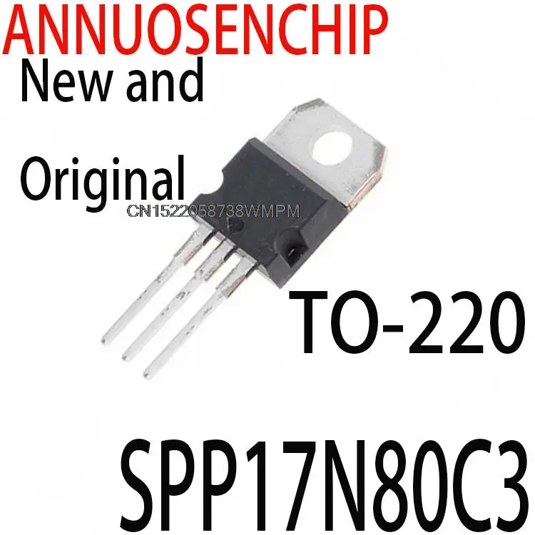 5PCS New and Original  TO-220 SPP17N80 TO220 17N80  SPP17N80C3