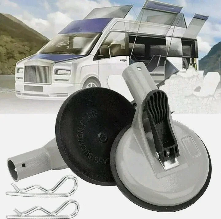 2 قطعة RV شفط كأس ل Thule Omnistor ظلة قوس RV شفط كأس RV مصاصة العربة قافلة المظلة حامل القدم قوس #1